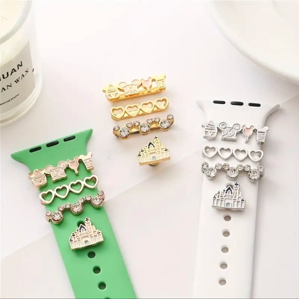 Disney smartwatch band charms set of two NEW in pack - Picture 7 of 7